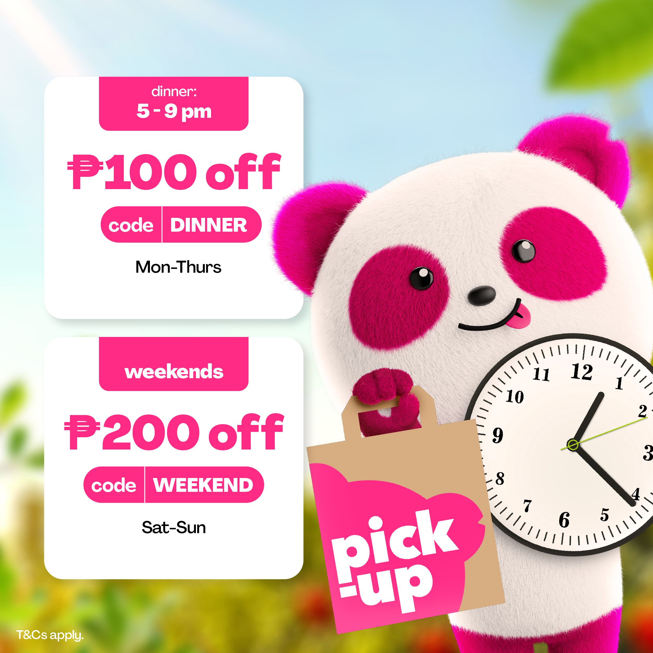 Foodpanda new user store promo